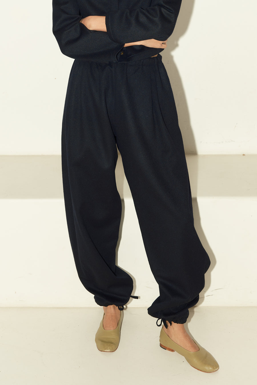 Night Sky Loden Alpaca Kendo Pants