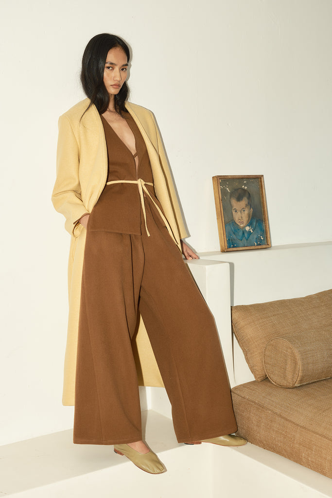 Butter Heavy Boiled Wool Cassia Coat – DATURA Butter Heavy Boiled Wool Cassia Coat – DATURA
