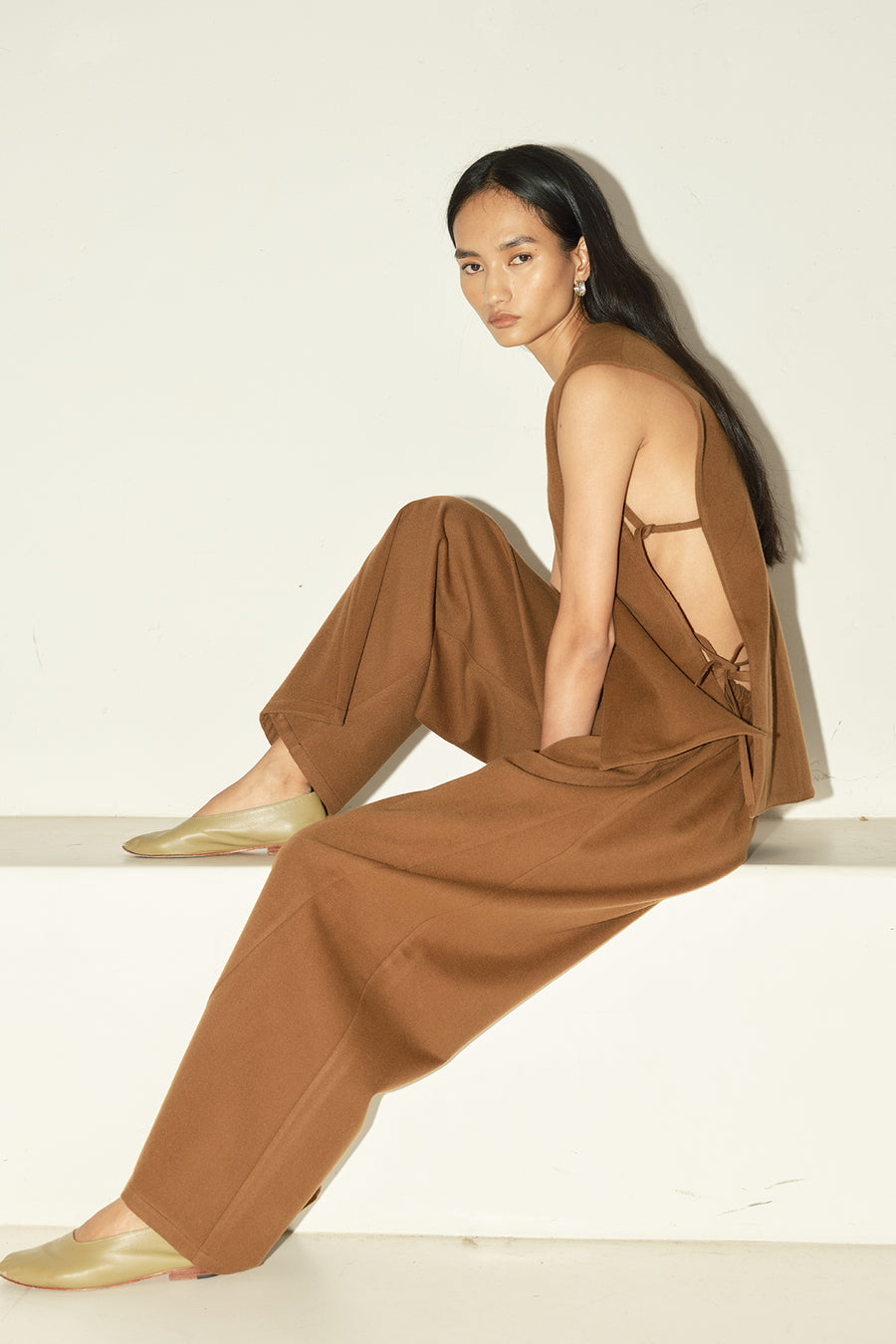 Avellana Brushed Wool Judo Pants