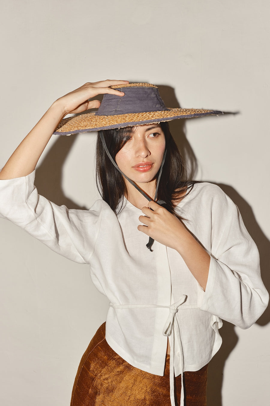 White Linen Payés Blouse