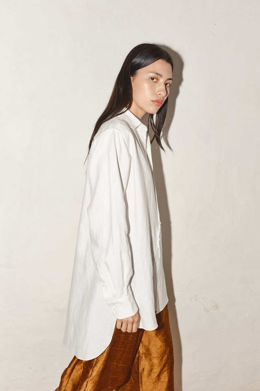 White Linen Paul Blouse