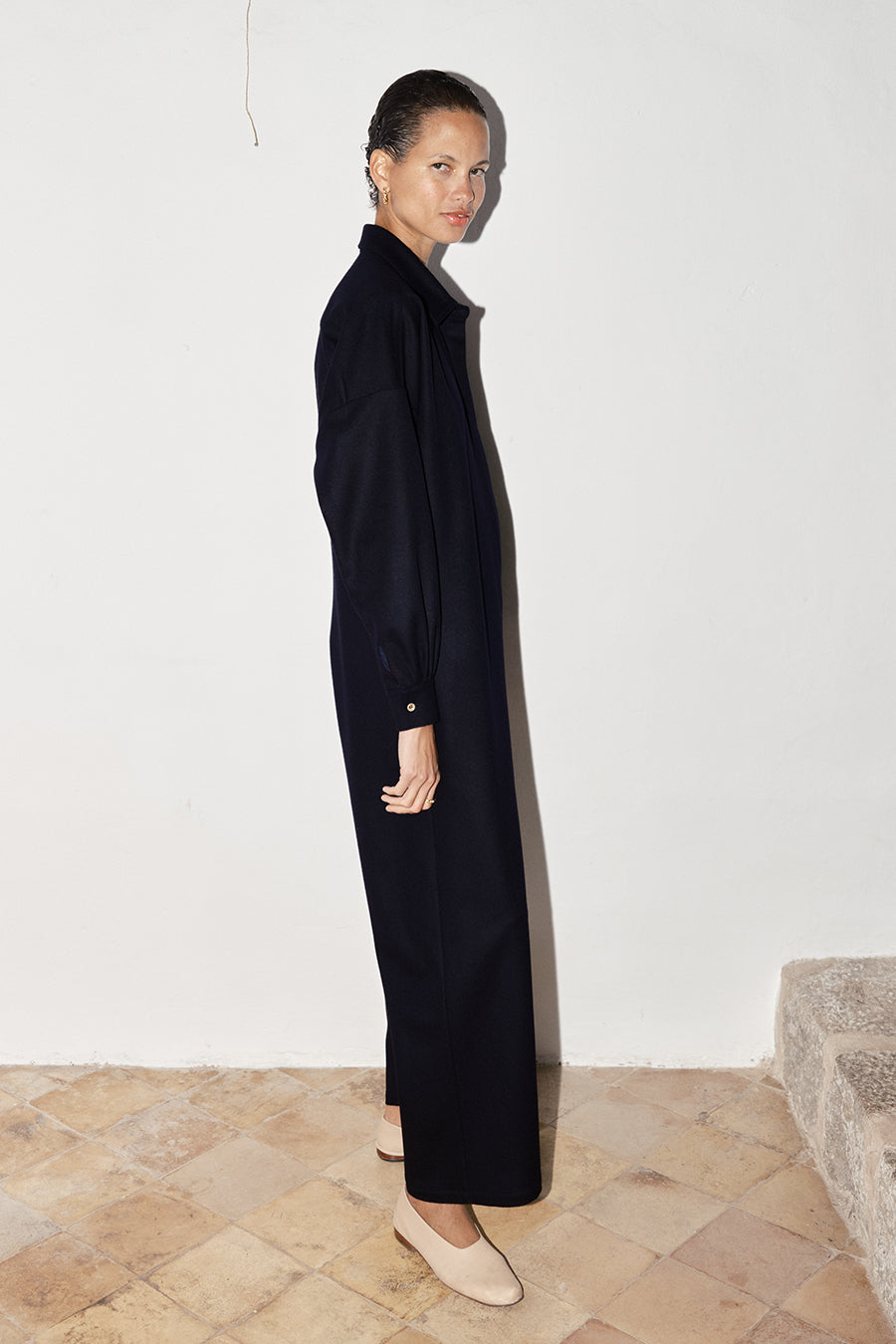 Night Sky Loden Alpaca Ren Jumpsuit