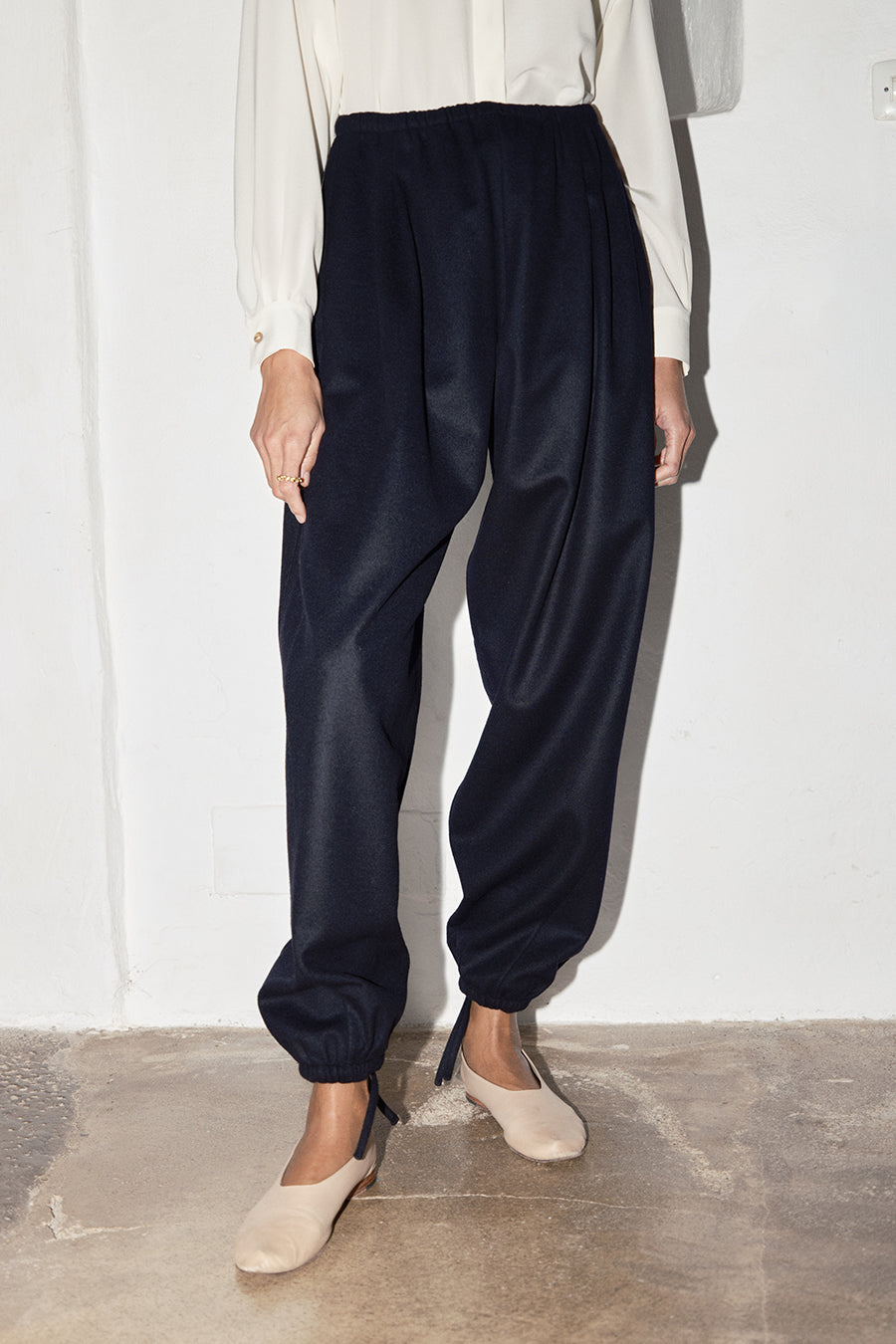 Night Sky Loden Alpaca Kendo Pants