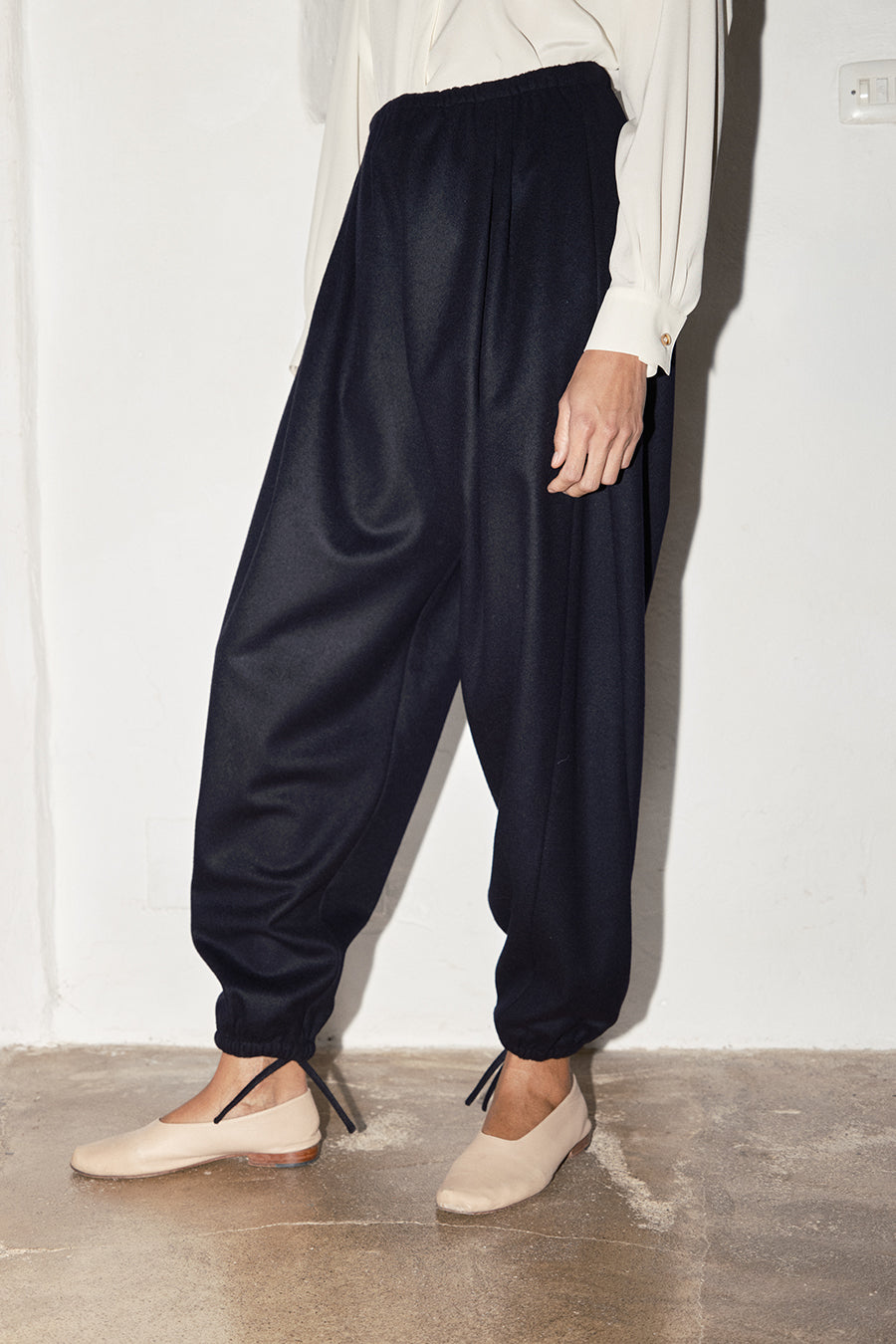 Night Sky Loden Alpaca Kendo Pants