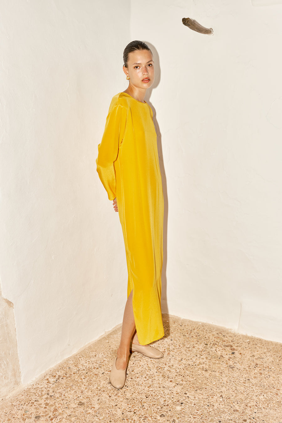 Citric Orange Ava Dress