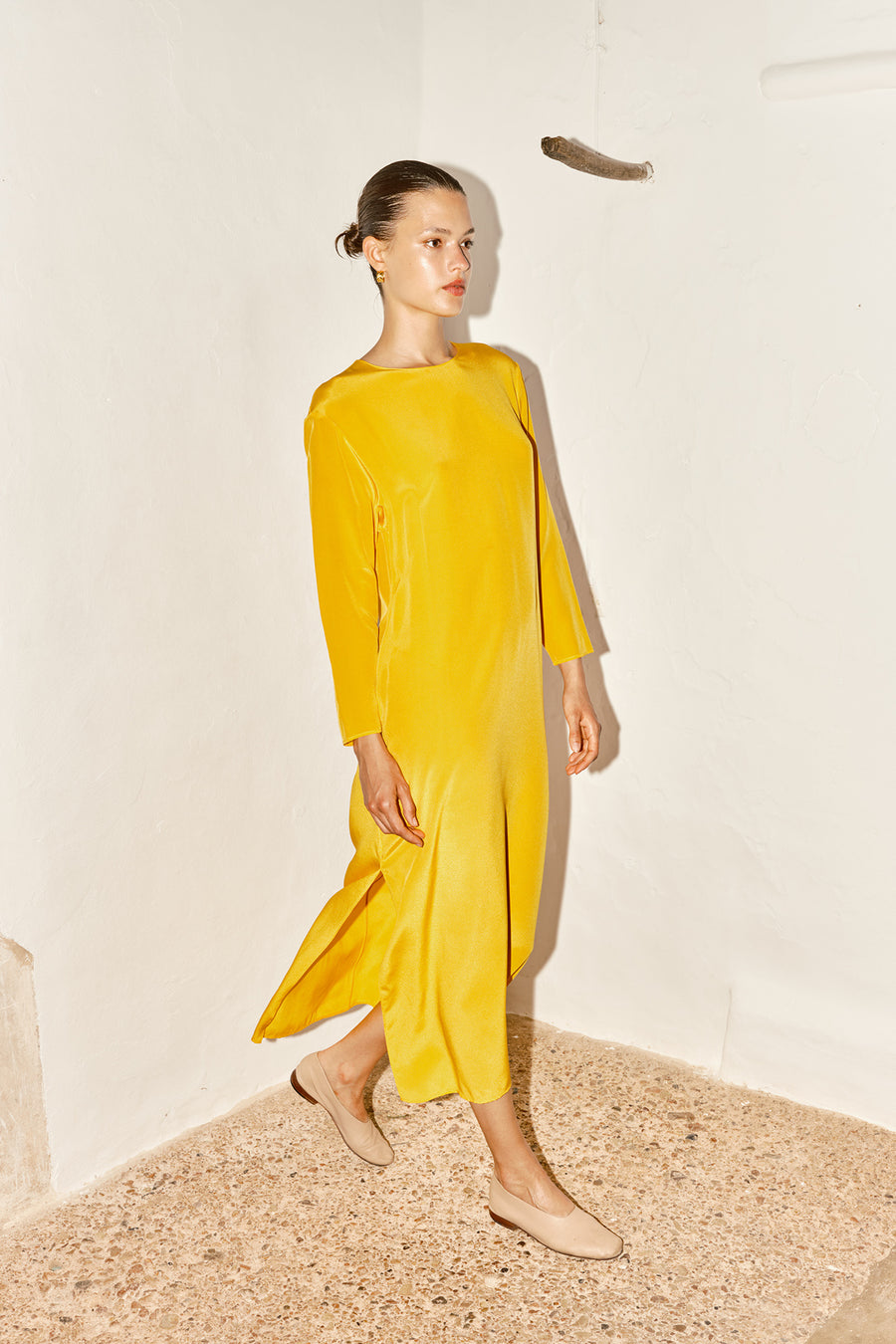 Citric Orange Ava Dress