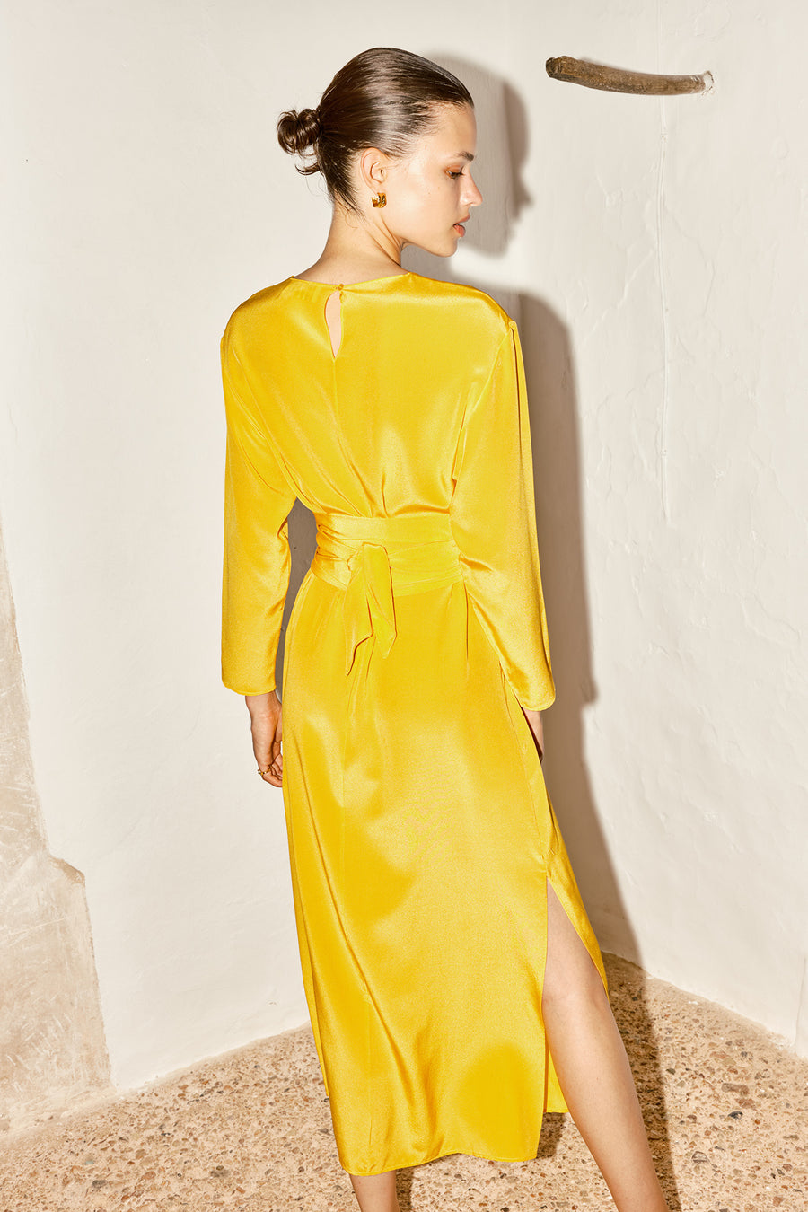 Citric Orange Ava Dress