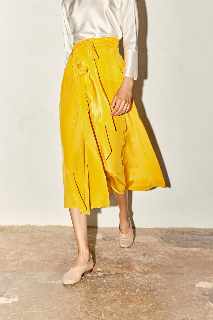 Citric Orange Alma Skirt