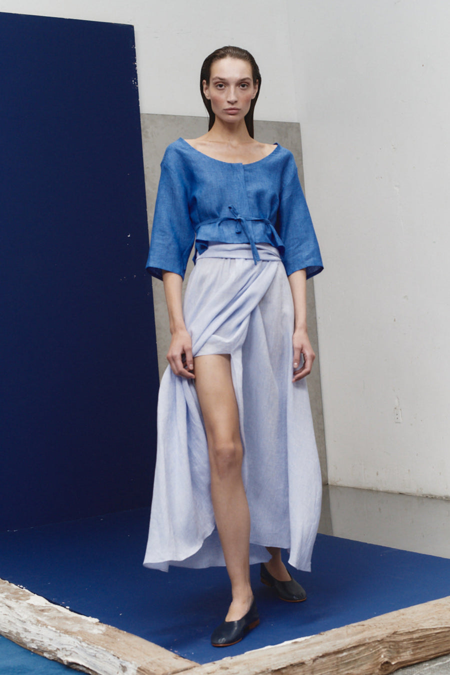 Cloud Linen Alma Skirt
