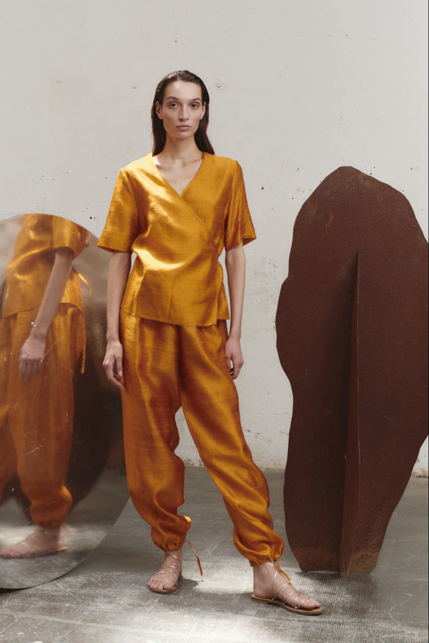 Amber Dupion Kendo Pants