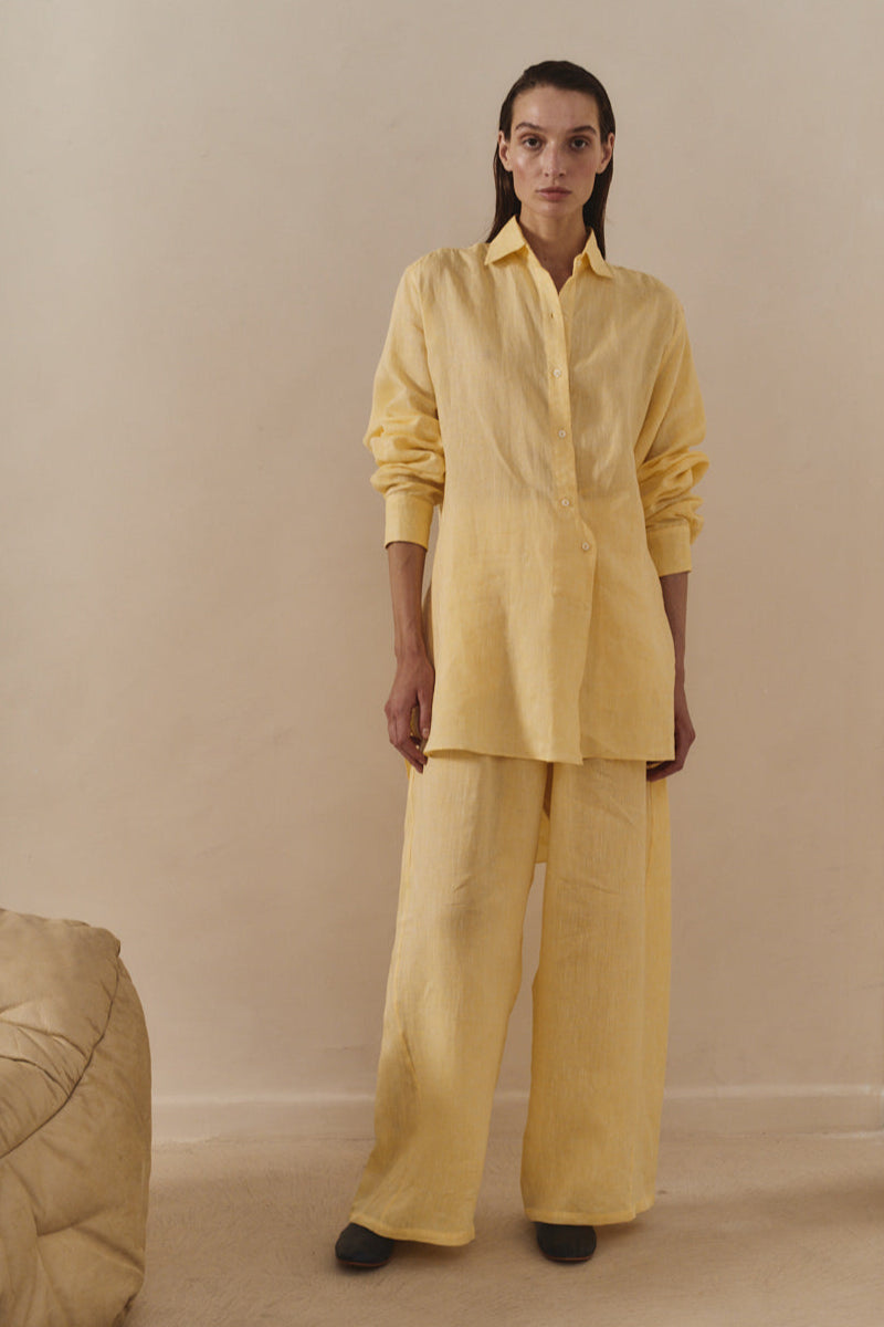 Beurre Linen Paul Blouse