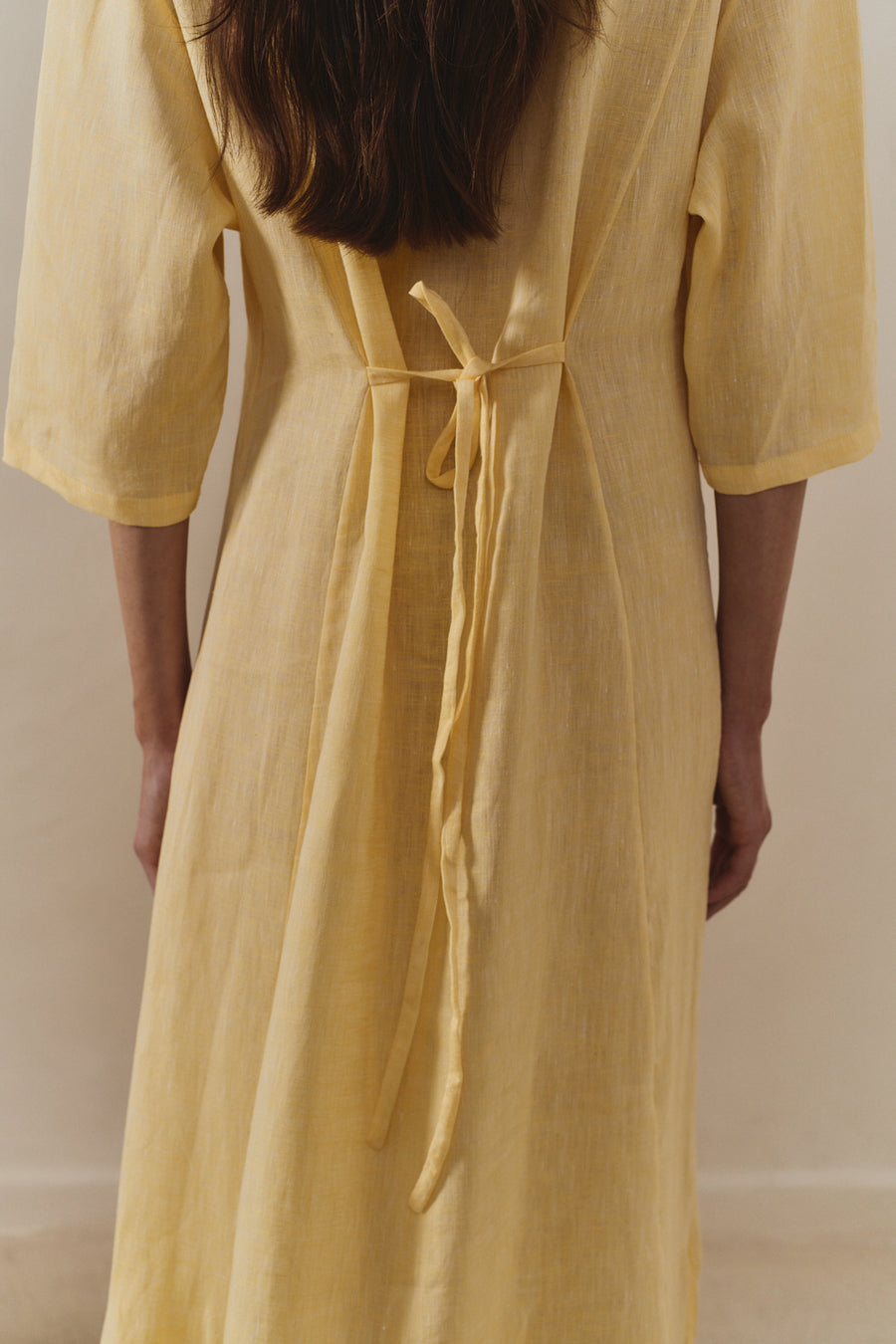 Beurre Linen Payesa Dress