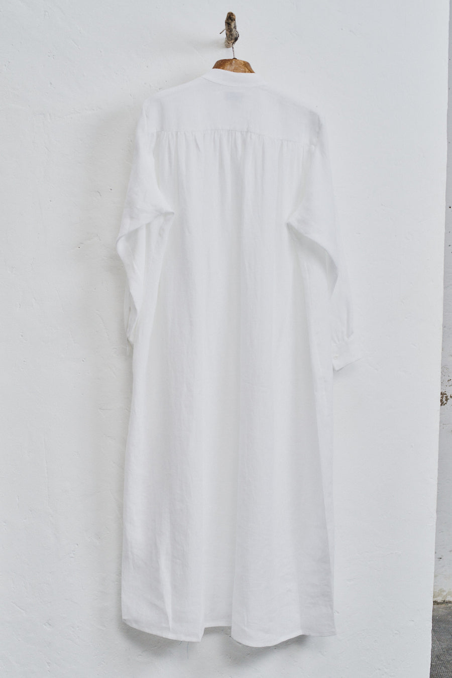 White Linen Babel Dress