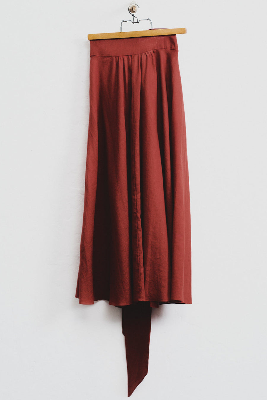 Clay Linen Alma Skirt