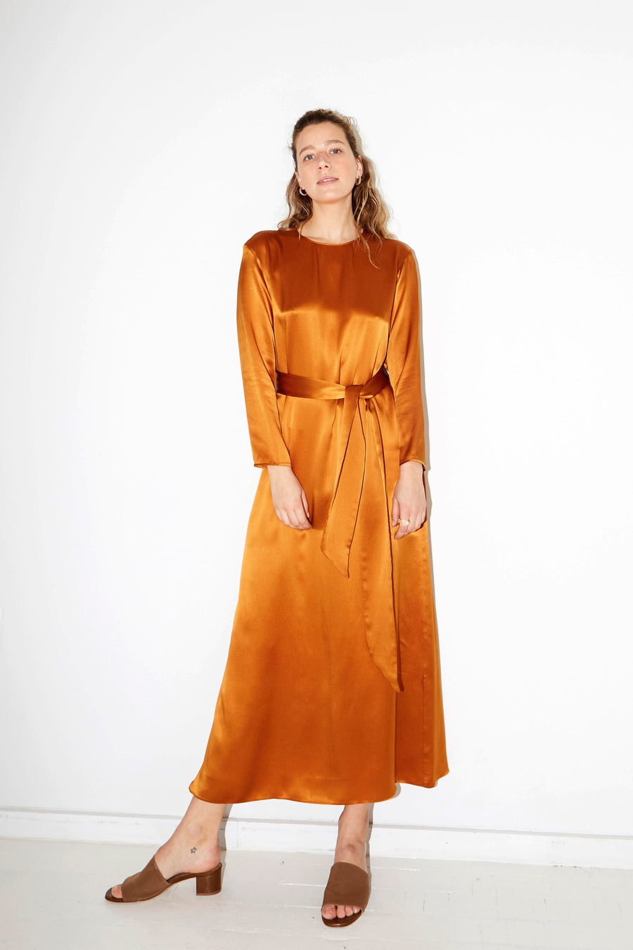 Gold Amber Ava Dress
