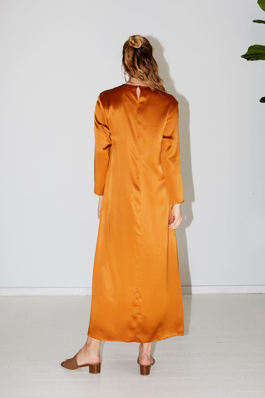 Gold Amber Ava Dress