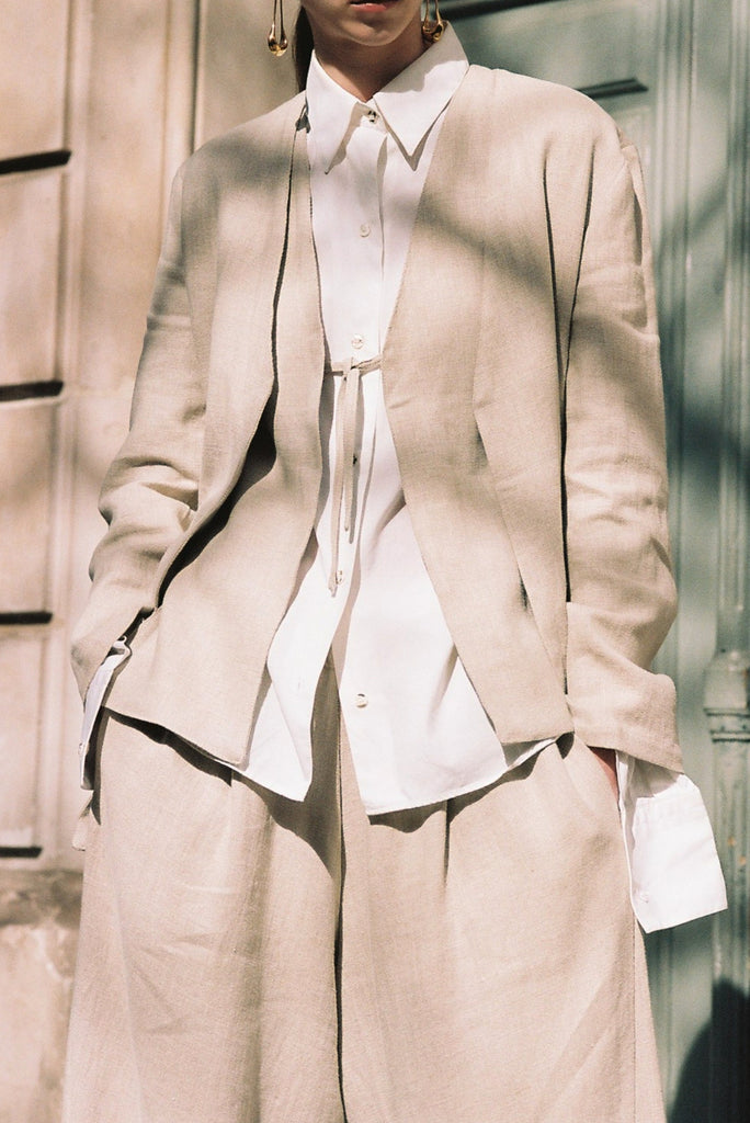 Piedra Heavy Linen Senso Blazer – DATURA