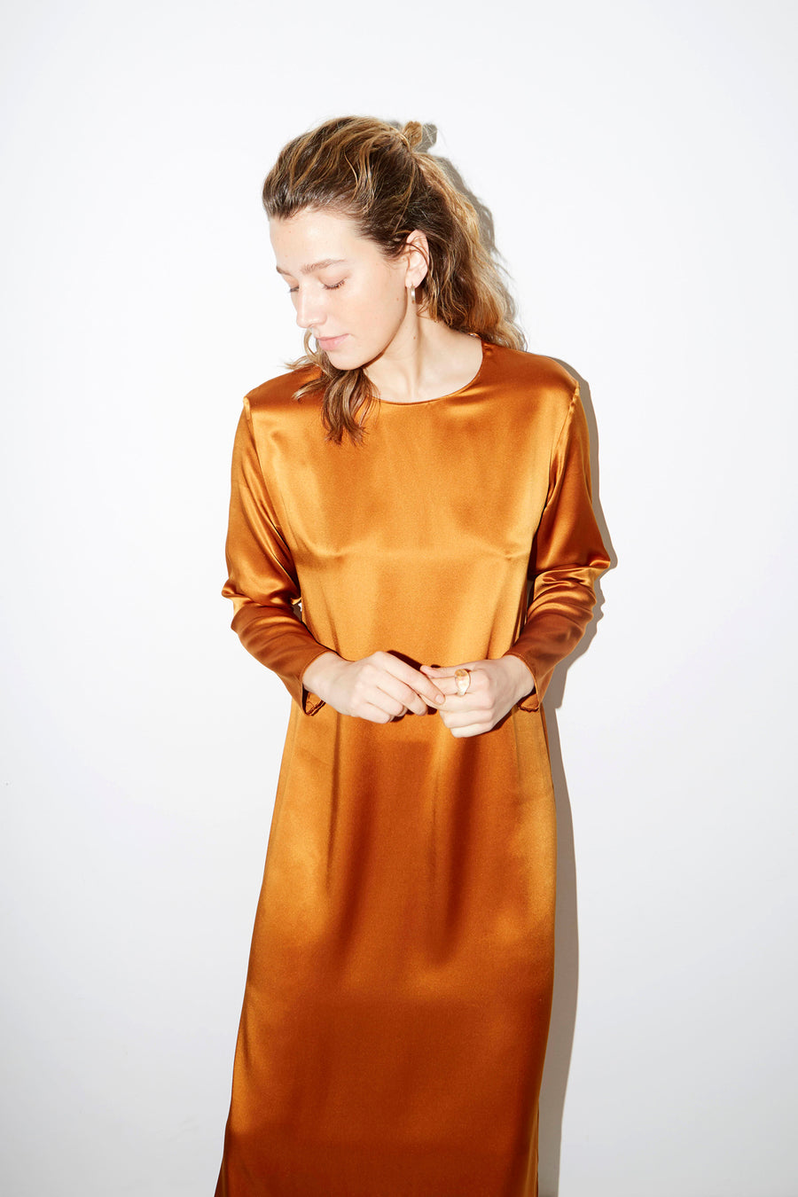 Gold Amber Ava Dress