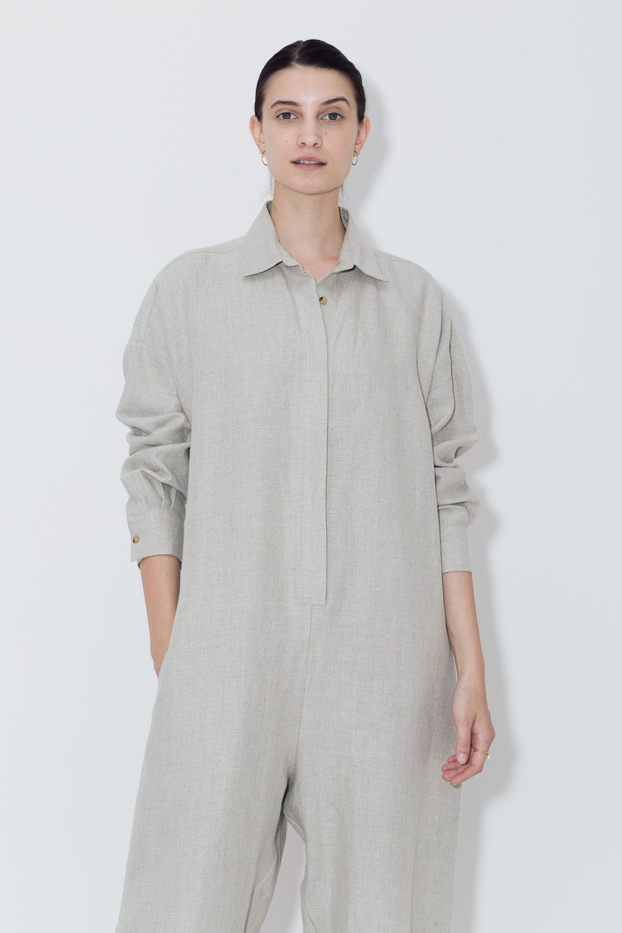 Phoenicia Heavy Linen Ren Jumpsuit