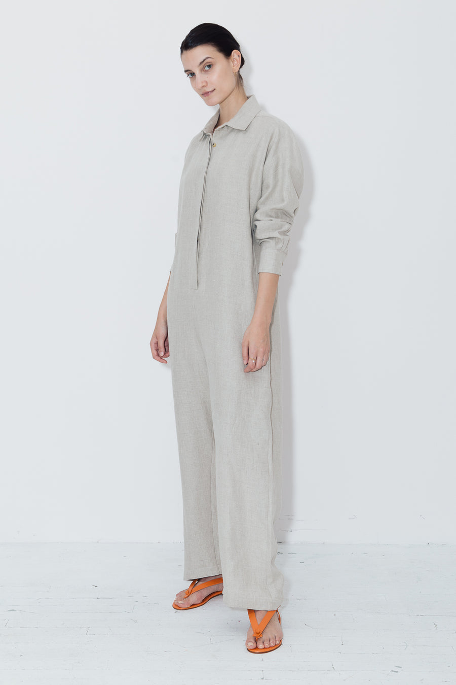 Phoenicia Heavy Linen Ren Jumpsuit