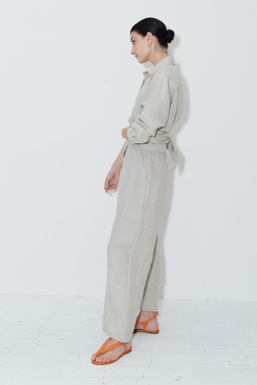 Phoenicia Heavy Linen Ren Jumpsuit