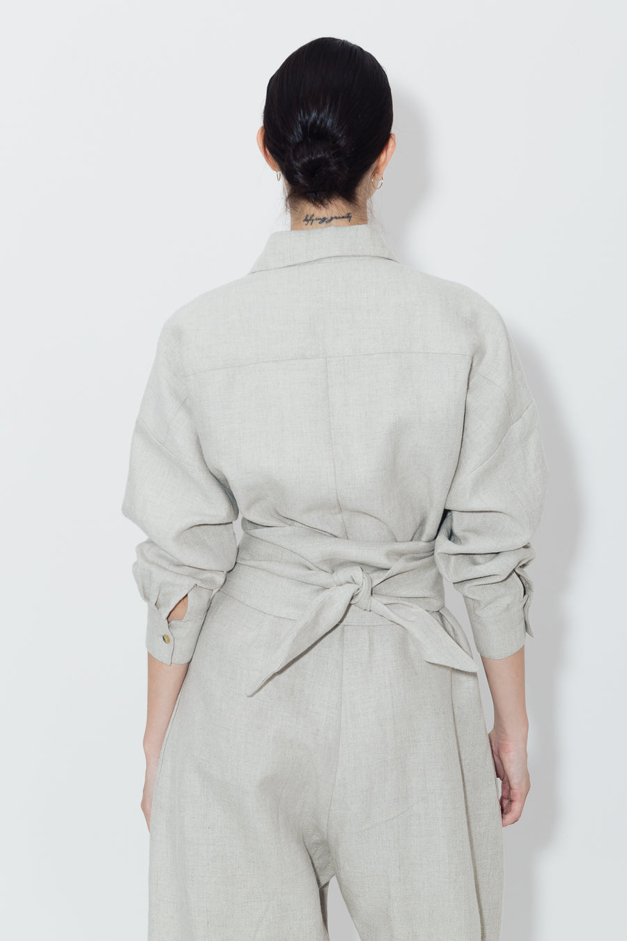 Phoenicia Heavy Linen Ren Jumpsuit