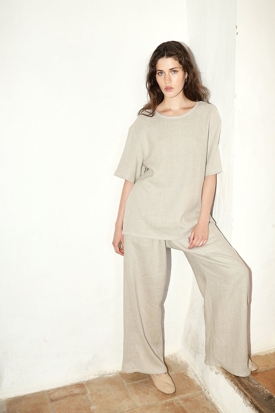 Piedra Heavy Linen Astra Top