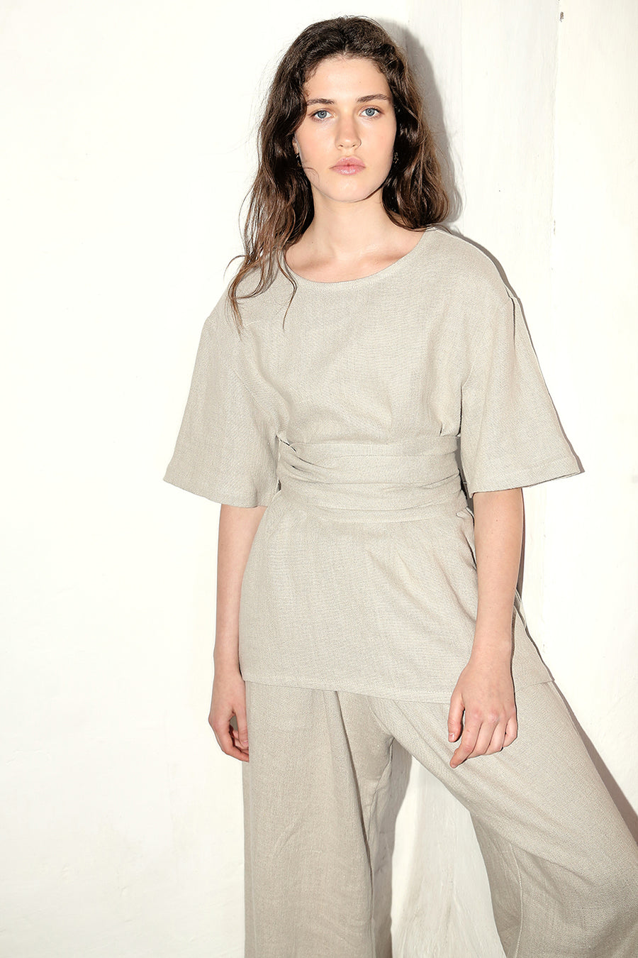 Piedra Heavy Linen Astra Top