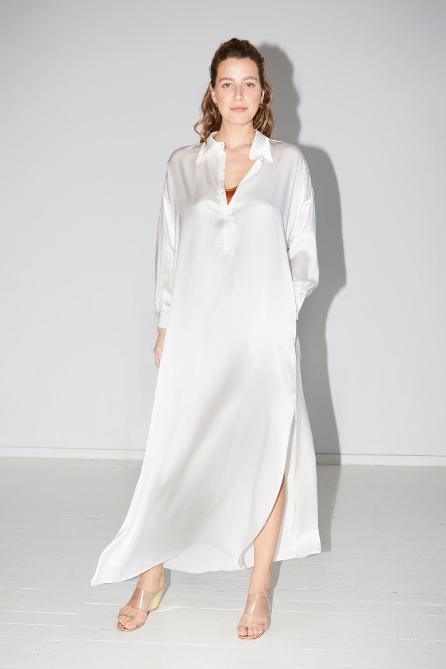 Ivory Caftan Dress