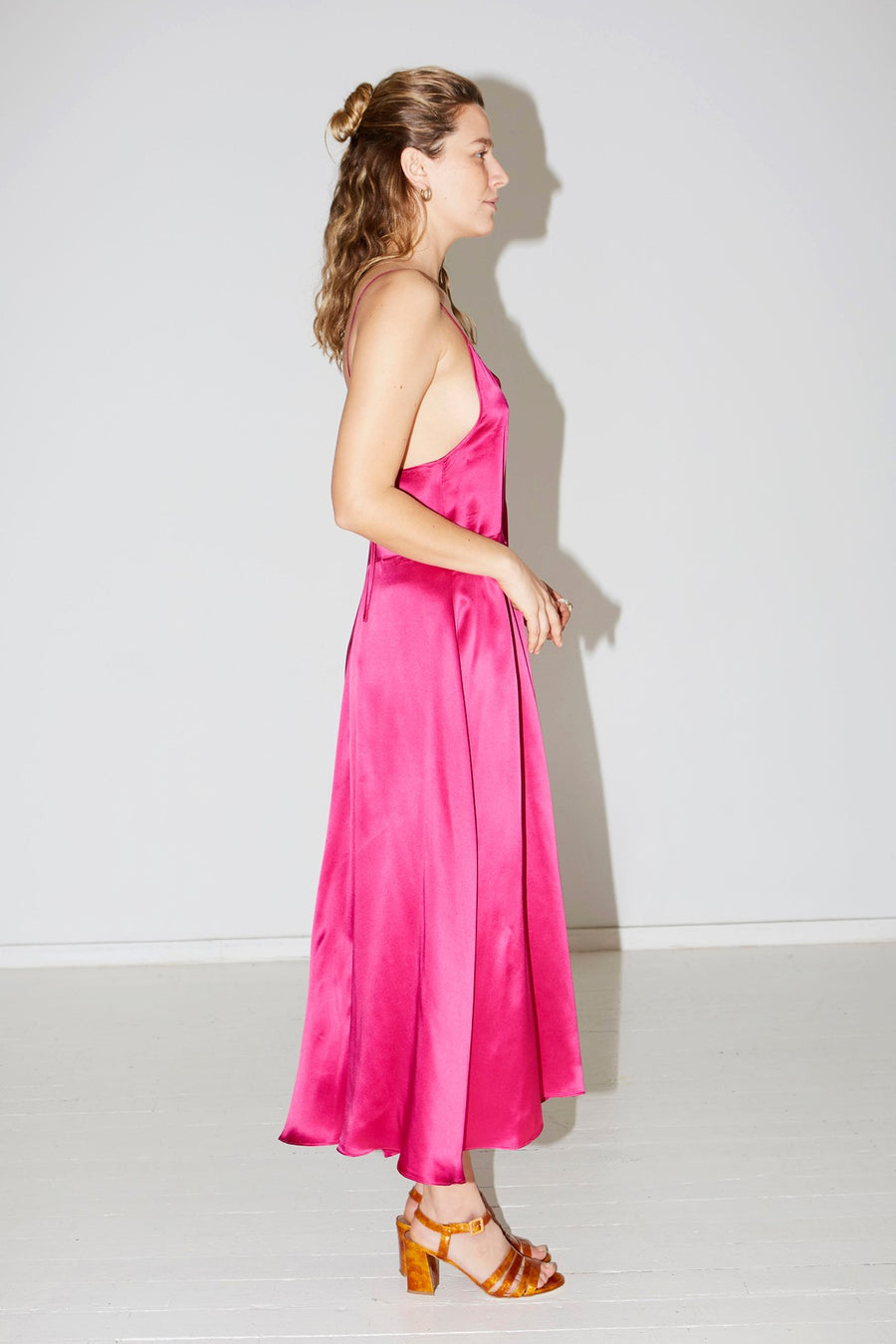 Dragon Pink Slip Dress