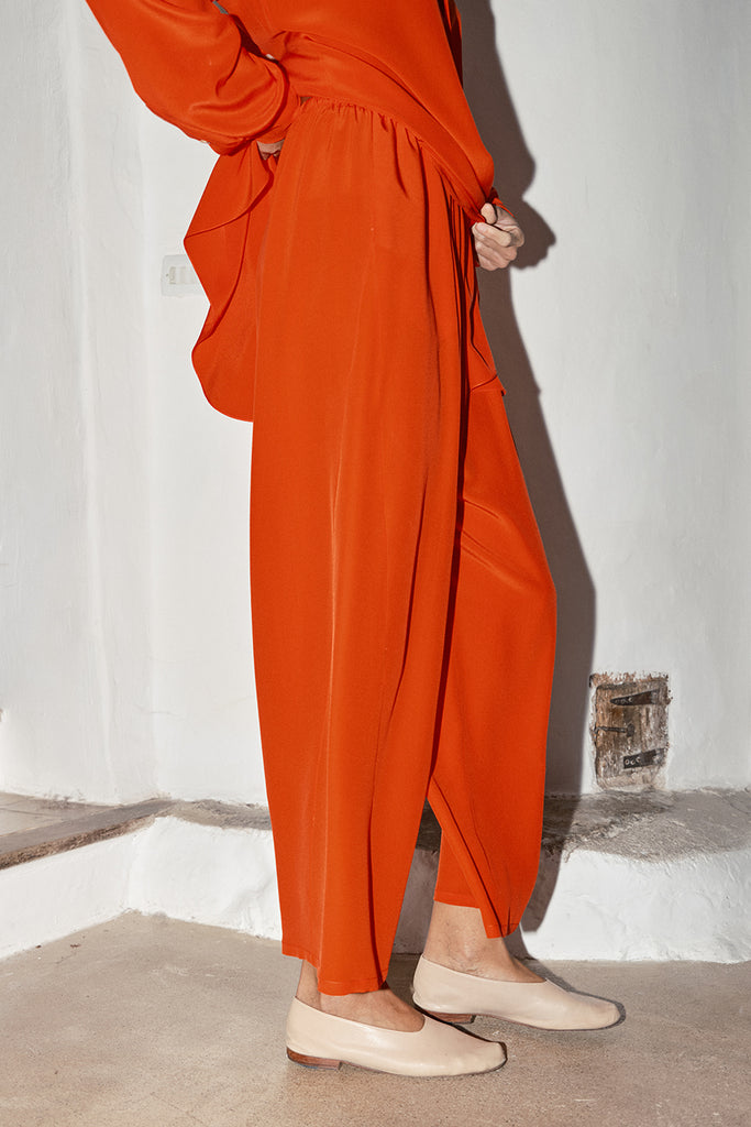 Flame Silk Judo Pants –