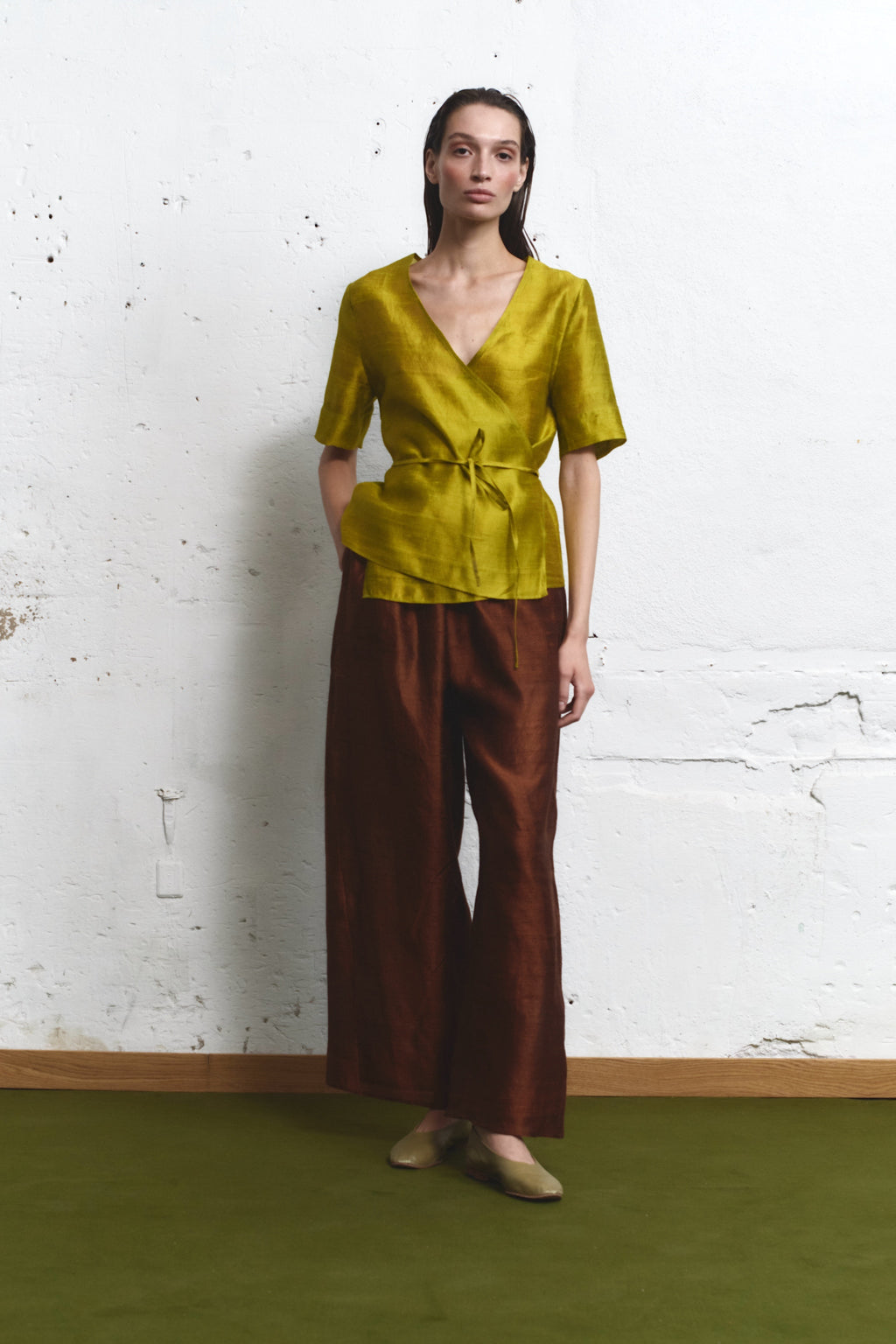 Caramel Dupion Judo Pants