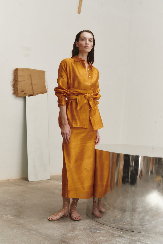 Amber Dupion Ren Blouse –