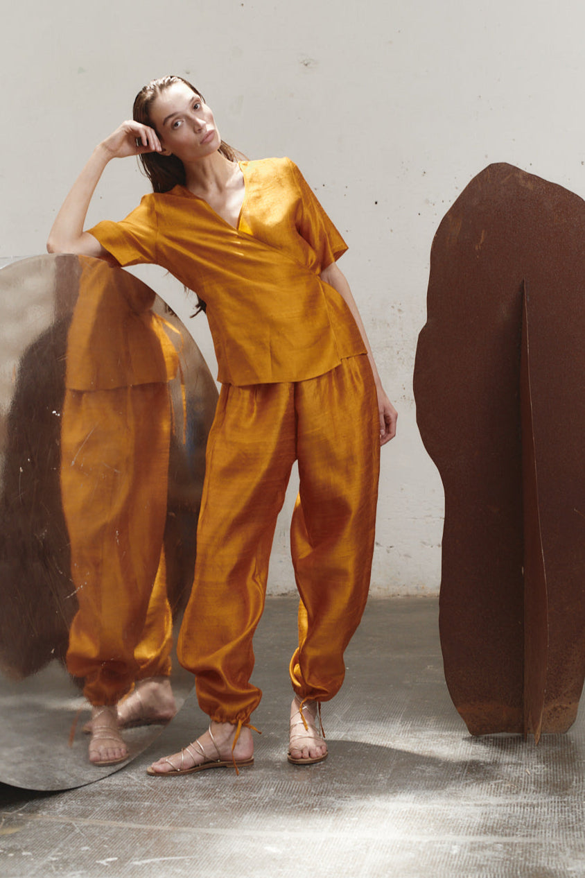 Amber Dupion Kendo Pants