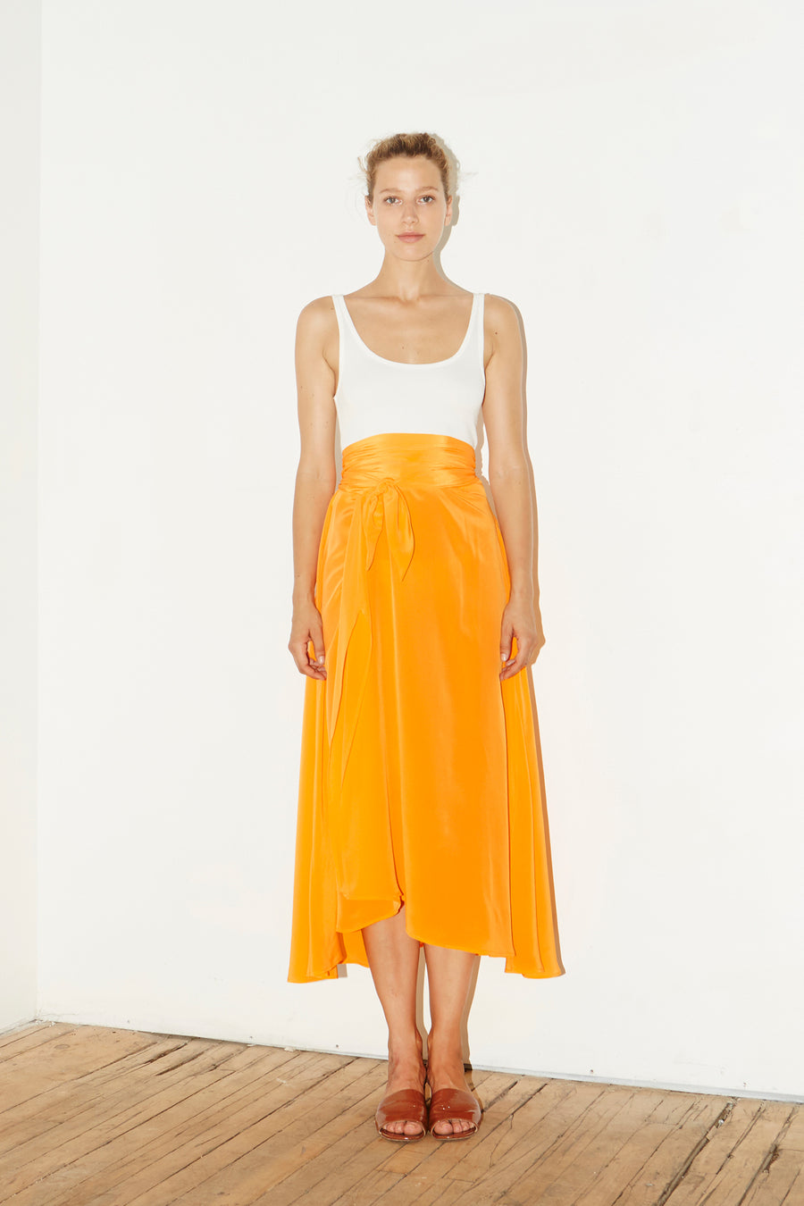 Citric Orange Alma Skirt