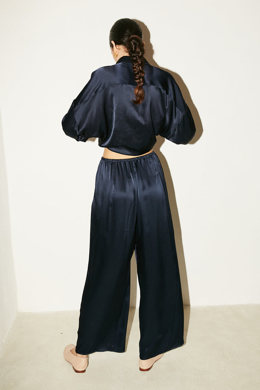 Blue Moon Silk Judo Pants