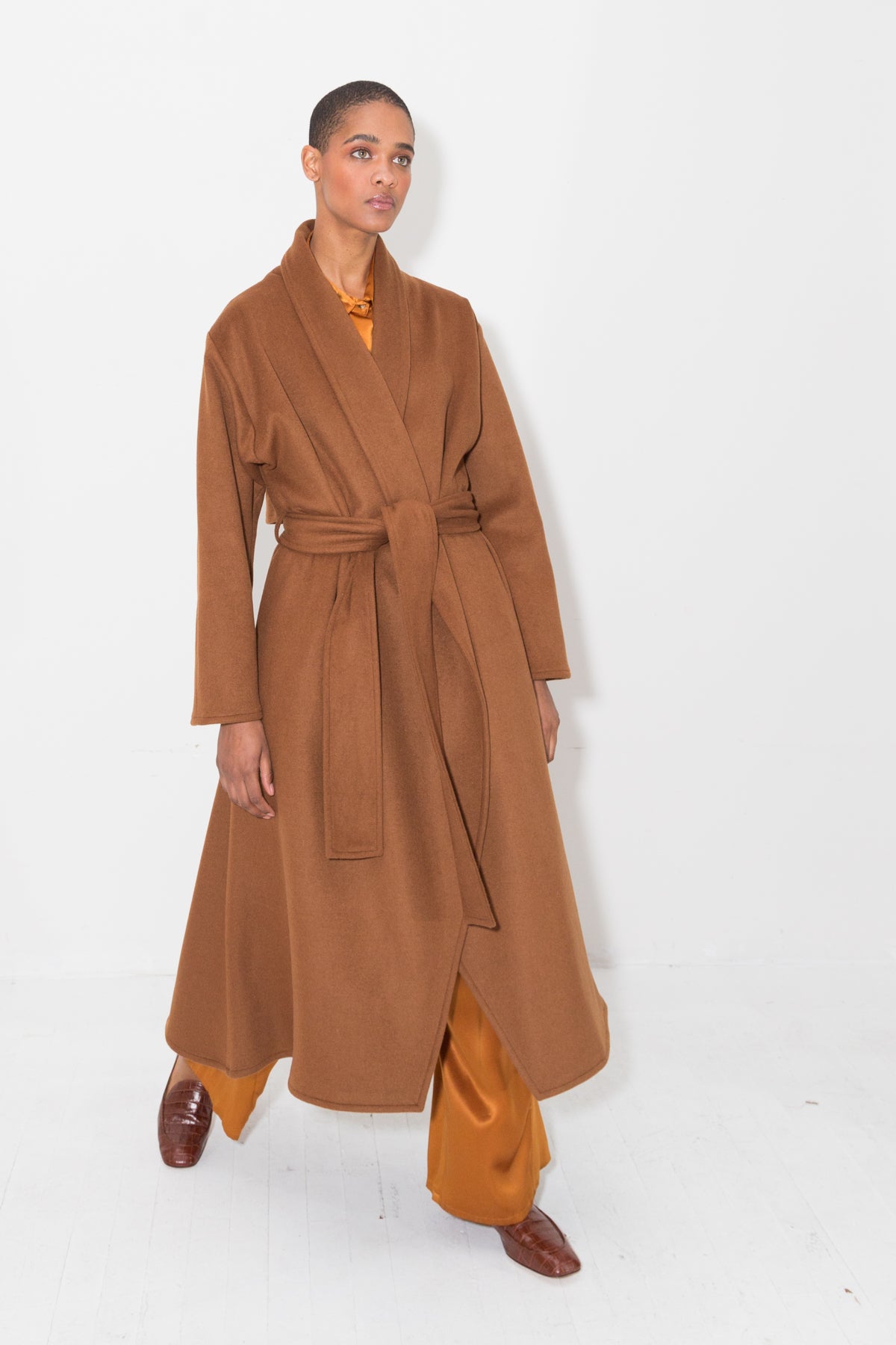 Avellana Brushed Wool Vest
