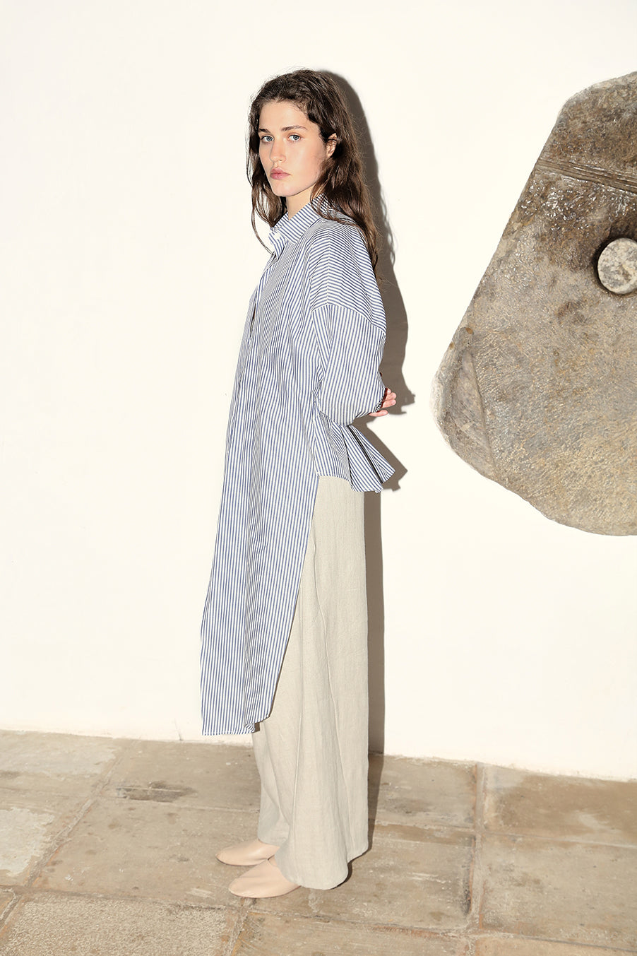 Avellana Brushed Wool Vest