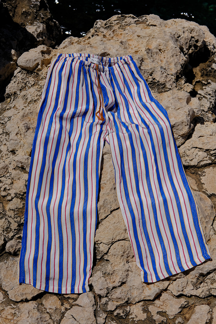Terra Klein Blue Stripes Randa Pants