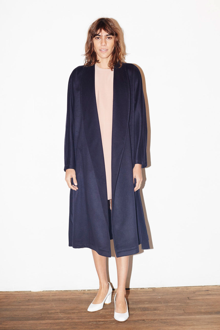blue kimono dressing gown Blue Floral Long Kimono Robe in Soft Cotton by Sevya