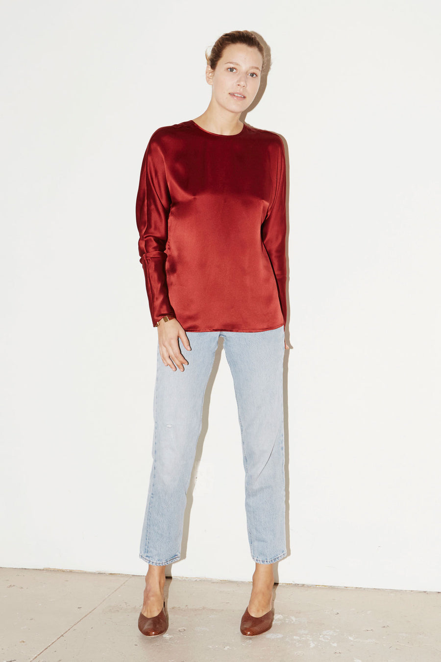 Ruby Red Esther Top