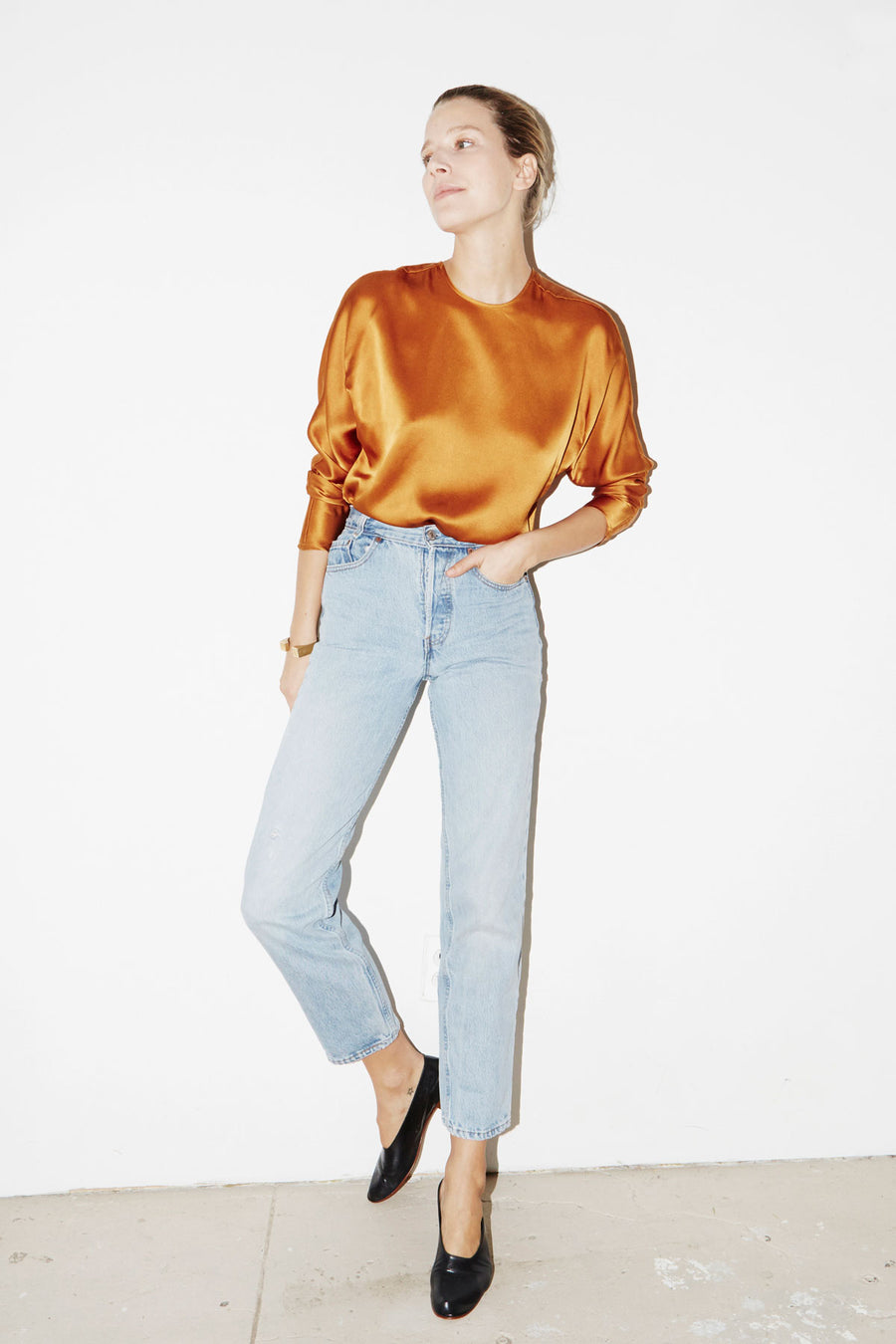 Gold Amber Esther Top